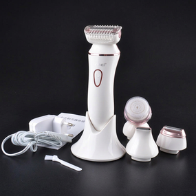 Electric facial cleansing brush