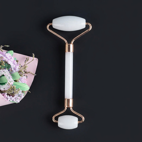 Natural jade roller set